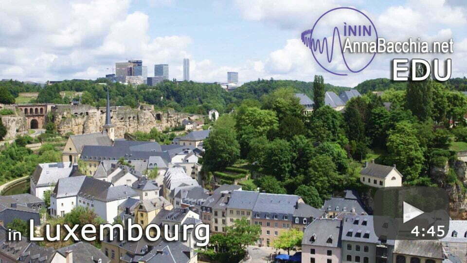 Video: 6 - ÌNIN INtuitive INtelligence & Peace - Anna Bacchia in Luxembourg