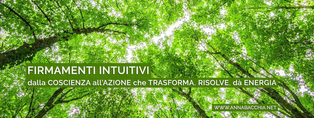 FIRMAMENTI INTUITIVI dalla Coscienza all'Azione che risolve, rigenera, dà Energia.